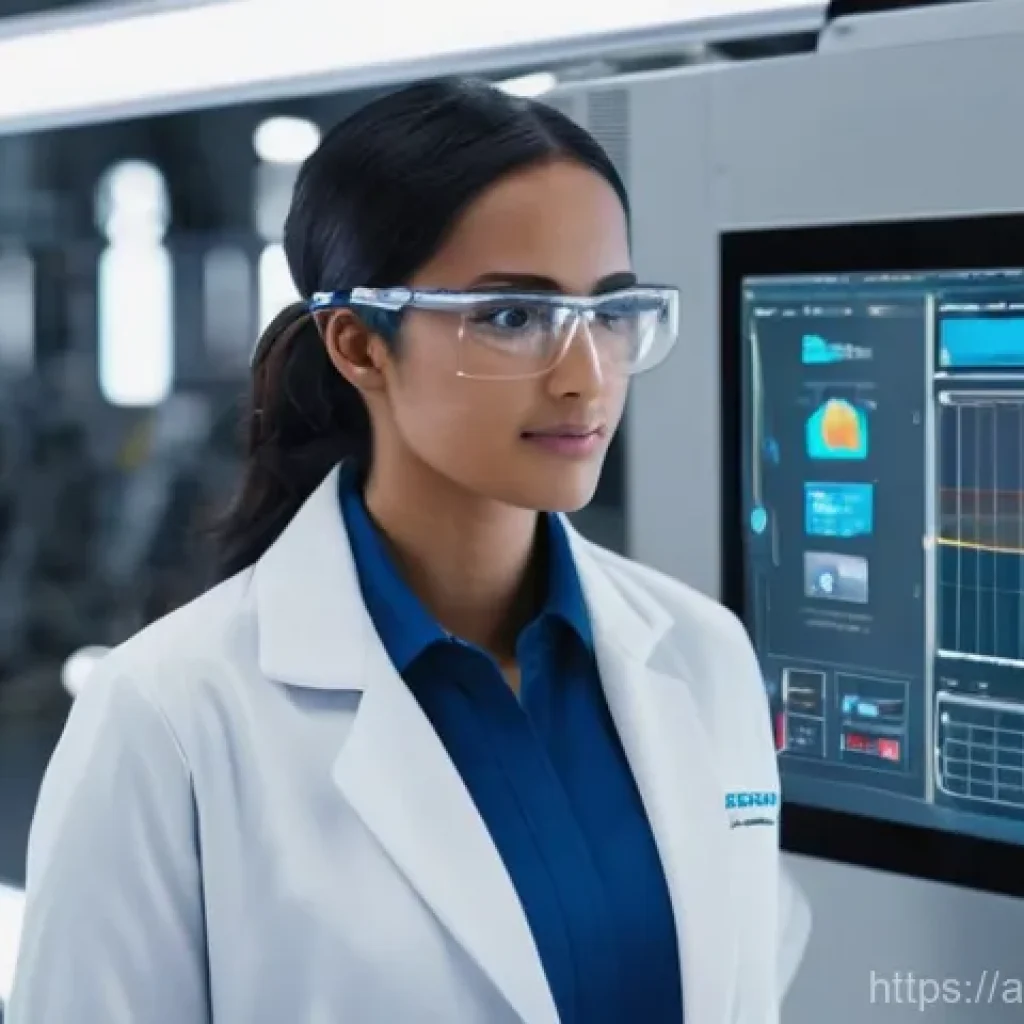 공장자동화 엔지니어의 해외 경험 - **Prompt:** A highly detailed, photorealistic image of an Arab automation engineer (male or female, ...