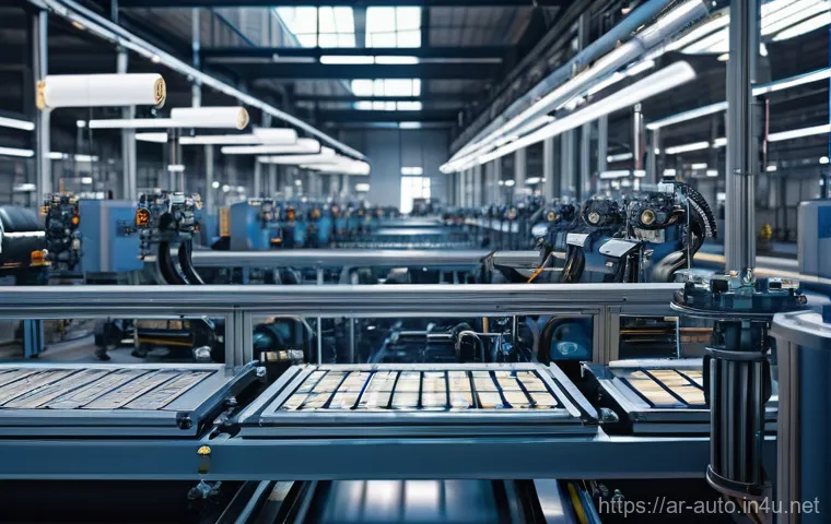 공장자동화 엔지니어링 트렌드 - The user requires three image generation prompts in English, based on the provided Arabic text about...