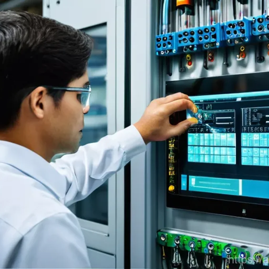 공장자동화 기사 필기 기출 문제 - **Prompt 1: Focused Engineer with PLC**
"A highly skilled industrial automation engineer, profes...